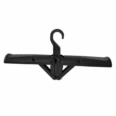 SWIFT Hook unfolded with arms horizontal to support plate carrier or other heavy gear and displayed against a white background.